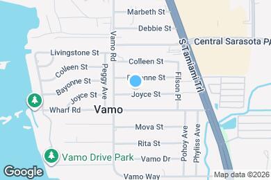 Map image of the property - 1835 Joyce St