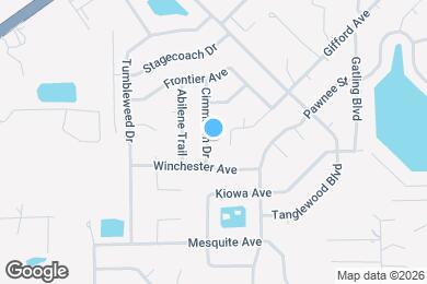 Map image of the property - 1227 Cimmaron Dr