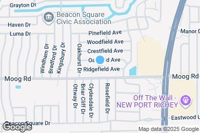 Map image of the property - 4151 Ridgefield Ave