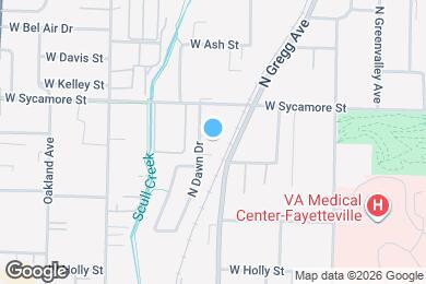 Map image of the property - 617 W Moan Pl