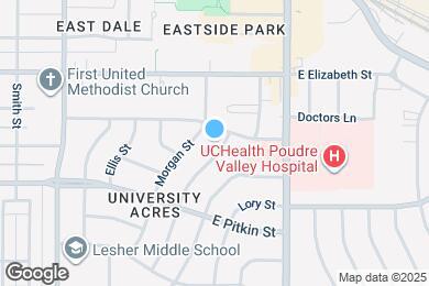 Map image of the property - 1105 Green St