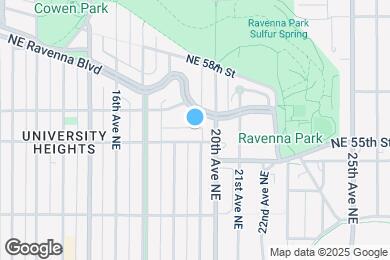 Map image of the property - 1818 NE 55th St