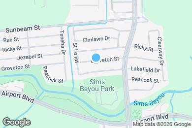 Map image of the property - 5534 Groveton St