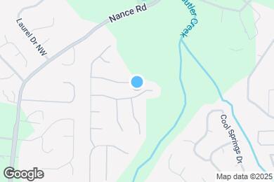 Map image of the property - 390 Bass Way NW