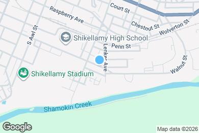 Map image of the property - 1049 Walnut St