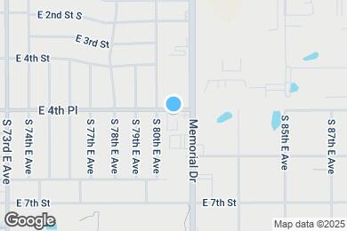 Map image of the property - Parkwood Townhomes
