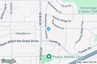 Map image of the property - 1131 Stonewood Xing