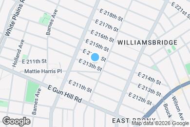 Map image of the property - 949 E 213th St