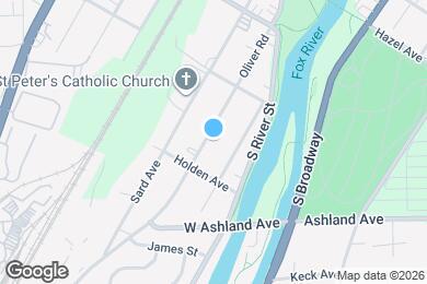 Map image of the property - 946 Oliver Ave