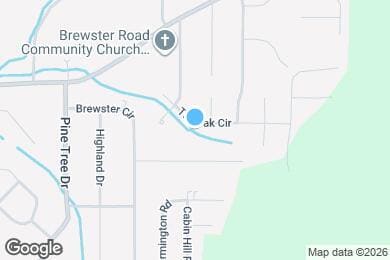 Map image of the property - 1729 Tall Oak Cir