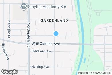 Map image of the property - 2594 American Ave