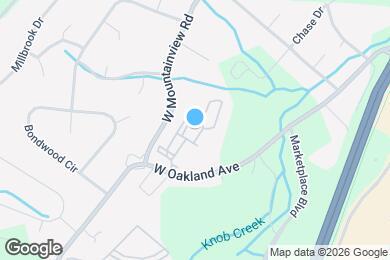 Map image of the property - The Reserve at Johnson City Apartments