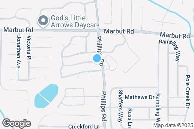 Map image of the property - 6301 Marbut Farms Trail