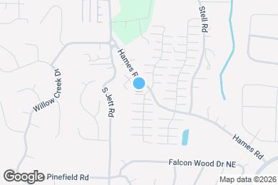 Map image of the property - 102 W Oaks Pl