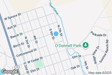 Map image of the property - 308 N 6th St
