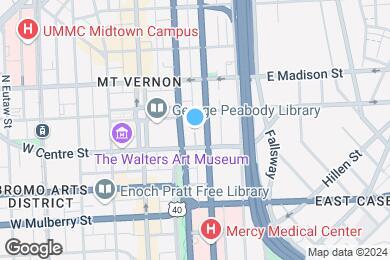 Map image of the property - Waterloo Place Apartments