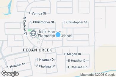 Map image of the property - 1342 E Bradstock Way