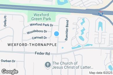 Map image of the property - 1151 Wexford Green Blvd