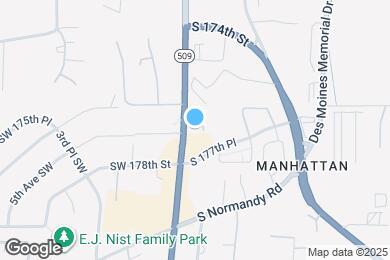 Map image of the property - 17624 1st Ave S