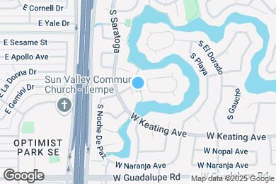 Map image of the property - 2633 W Monte Ave
