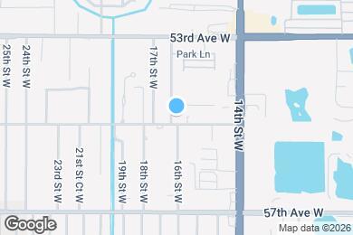 Map image of the property - 1509 55th Ave W