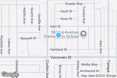 Map image of the property - 19622 Bassett St