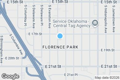 Map image of the property - 1715 S College Ave