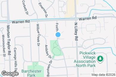 Map image of the property - 6946 Foxthorn Dr