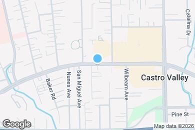 Map image of the property - 21006 Castro Valley Blvd