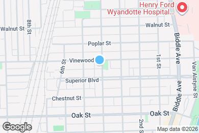 Map image of the property - 2624 4th St