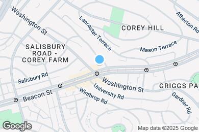 Map image of the property - 1620 Beacon St