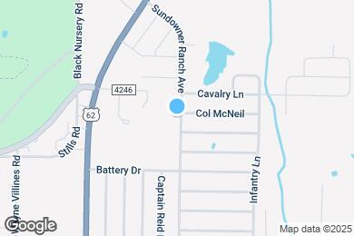 Map image of the property - 1101 Sundowner Ranch Ave