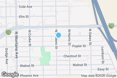 Map image of the property - 2045 N Sanders St