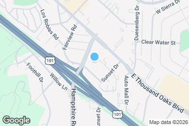 Map image of the property - 3190 Los Robles Rd