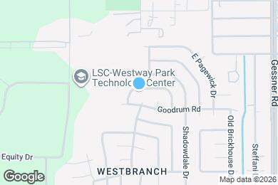 Map image of the property - 10523 N Newpark Dr