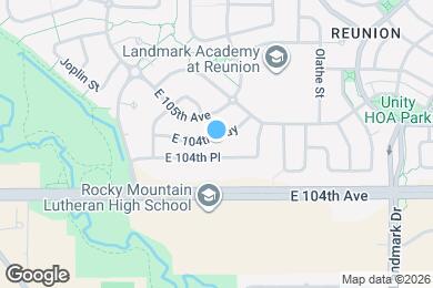 Map image of the property - 16322 E 104th Way