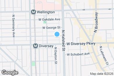 Map image of the property - 823 W Wolfram St