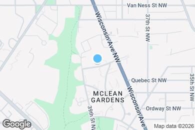 Map image of the property - 3855 Rodman St NW