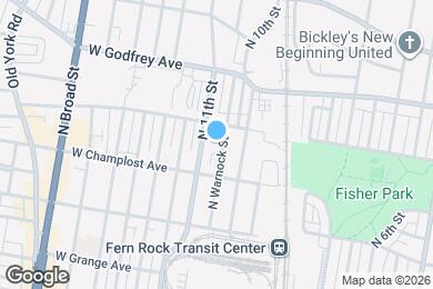 Map image of the property - Fernrock Apartments