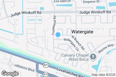 Map image of the property - 11941 Watergate Cir