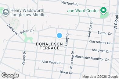 Map image of the property - 722 John Adams Dr