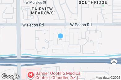 Map image of the property - 1134 S Tumbleweed Ln