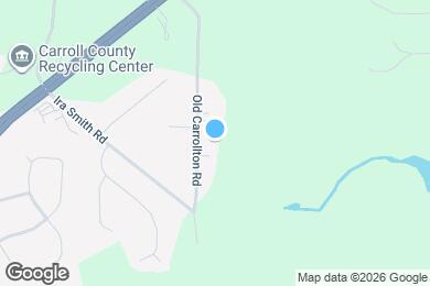 Map image of the property - 192 Old Carrollton Rd