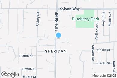 Map image of the property - 3216 Pine Rd