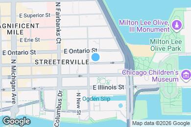 Map image of the property - 413 E Ohio St