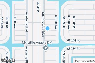 Map image of the property - 908 SE 19th Terrace
