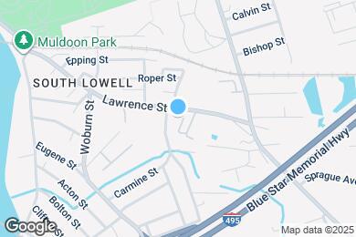 Map image of the property - 1285 Lawrence St