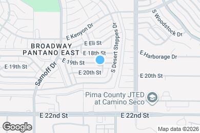 Map image of the property - 8542 E 19th St
