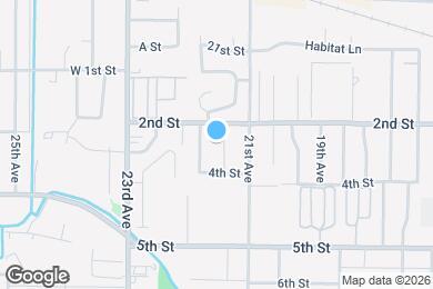 Map image of the property - 209 21st Ave Ct