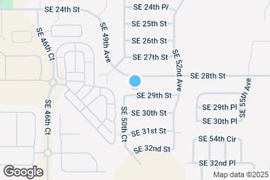 Map image of the property - 5031 SE 29th St